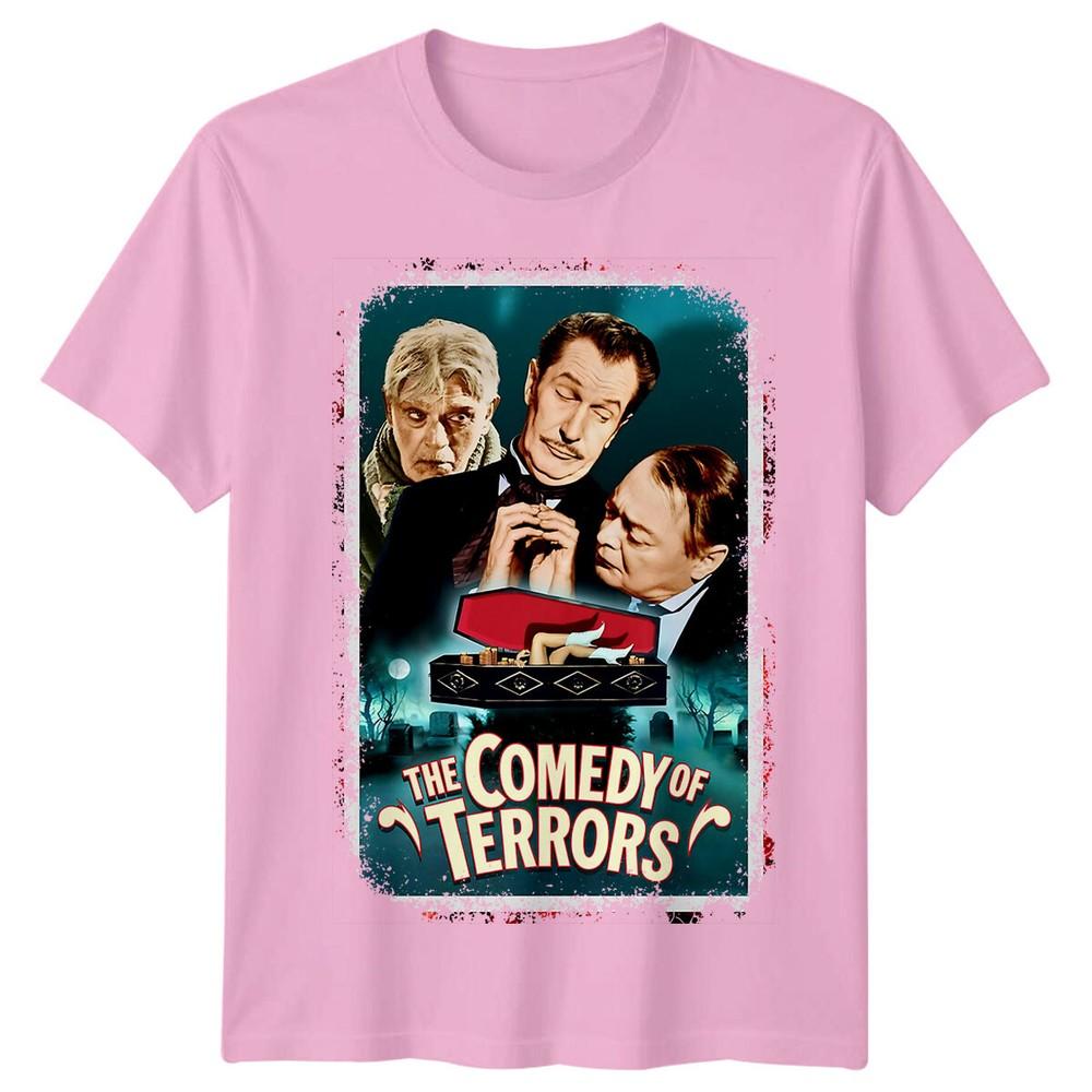 The Comedy Of Terrors 1964 Movie Poster Inspired Tshirt Retro Tee Unisex