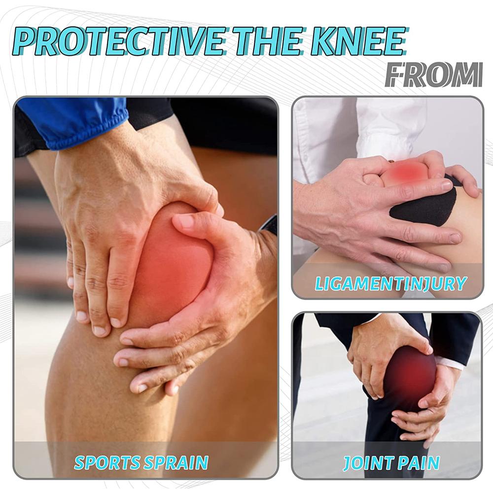 1 Paar Knieschützer für Erwachsene für den Sport, rutschfeste Knieschützer zur Kollisionsvermeidung mit dickem EVA-Schaum, für die Hausreinigung, Bauarbeiten
