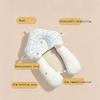 2026 Newborn Soothing Positioning Pillow, Baby Anti-Roll Sleep Support Cushion, Infant Cuddle Comfort Pillow