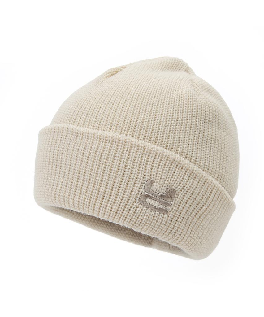 Eondeokeonteulol Winter Big Size Thick Long Beanie Warm Unisex Logo Beanie Hat Beanie / Uc / Low / Iv