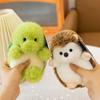 Super Cute Puff Unzipped Big Belly Pinch Table Companion Ornament Office Bowl Holder Q Version Lion Hedgehog Pony Cow