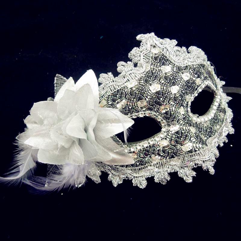 Elegant Women's Half-Face Masquerade Masks for Dance Parties, Princess Cosplay, & Children's Fashion Shows