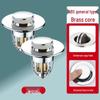 Spring Core Deodorizing Basin Leak Plug with Copper Core - Universal Bathroom Wash Basin Accessory