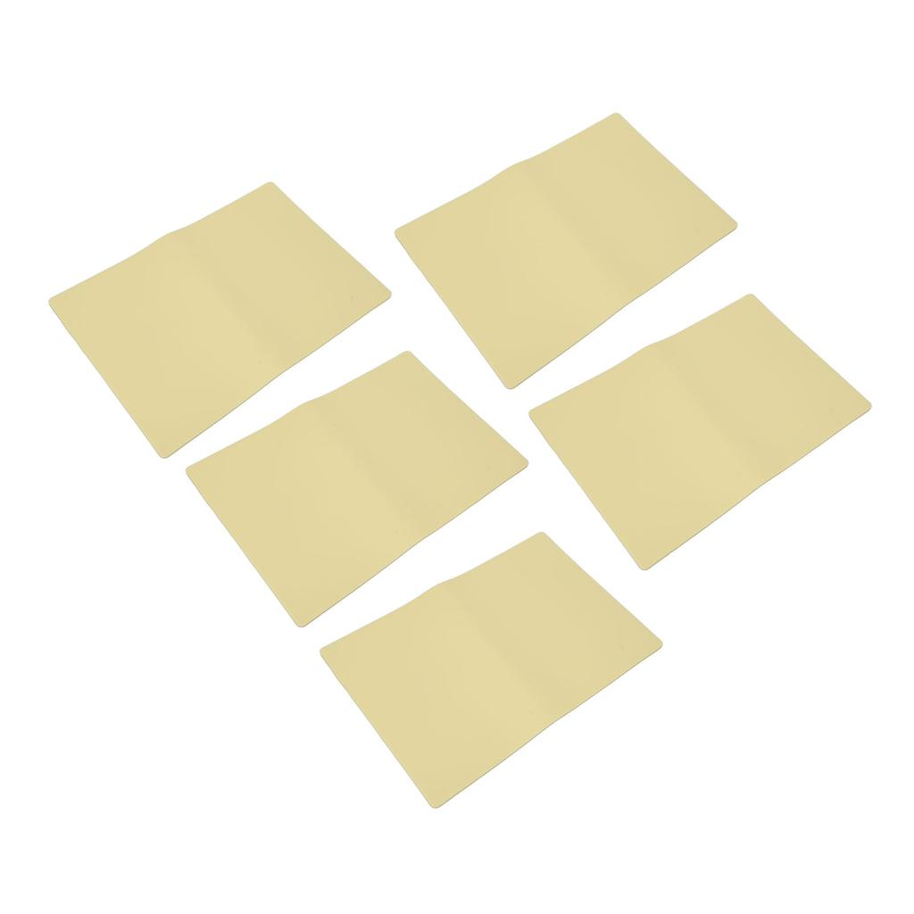 5pcs Thick Tattoo Practice Skin Blank Fake Supplies Double Available for Makeup Eyebrows