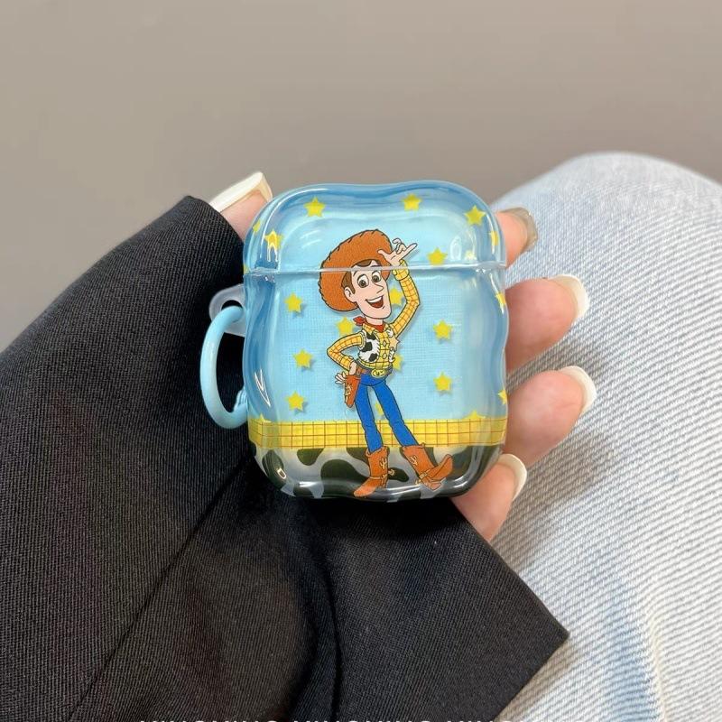 New Cartoon Animation Suitable for AirPodspro1 Earphone Cover Apple Bluetooth Protective Case 1st Generation 1 Soft Silicone Men