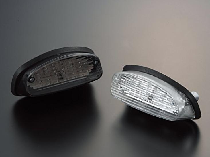 POSH FAITH Motorcycle LED Tail Light for Hornet 250 Part Number (-'05) Clear, 157090-91