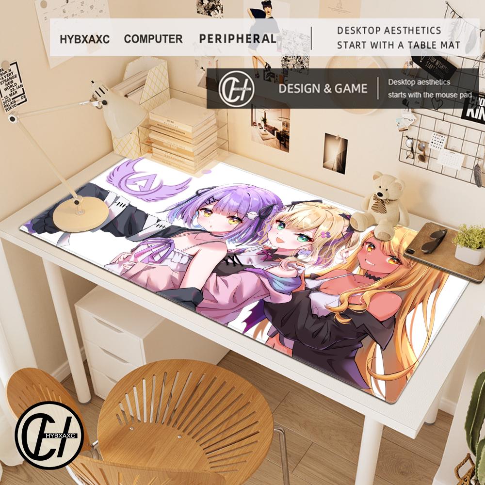 Mouse Pad Computer Accessories Keyboard Table Mat Kurumi Noah Mousepad Company Office Gaming Laptop Accessory Desk Mat