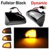 2PCS Smoked lens Amber LED Dynamic Side Marker Light Turn Signal Lights For Smart Fortwo 451 MK1 & MKII 2007-2014