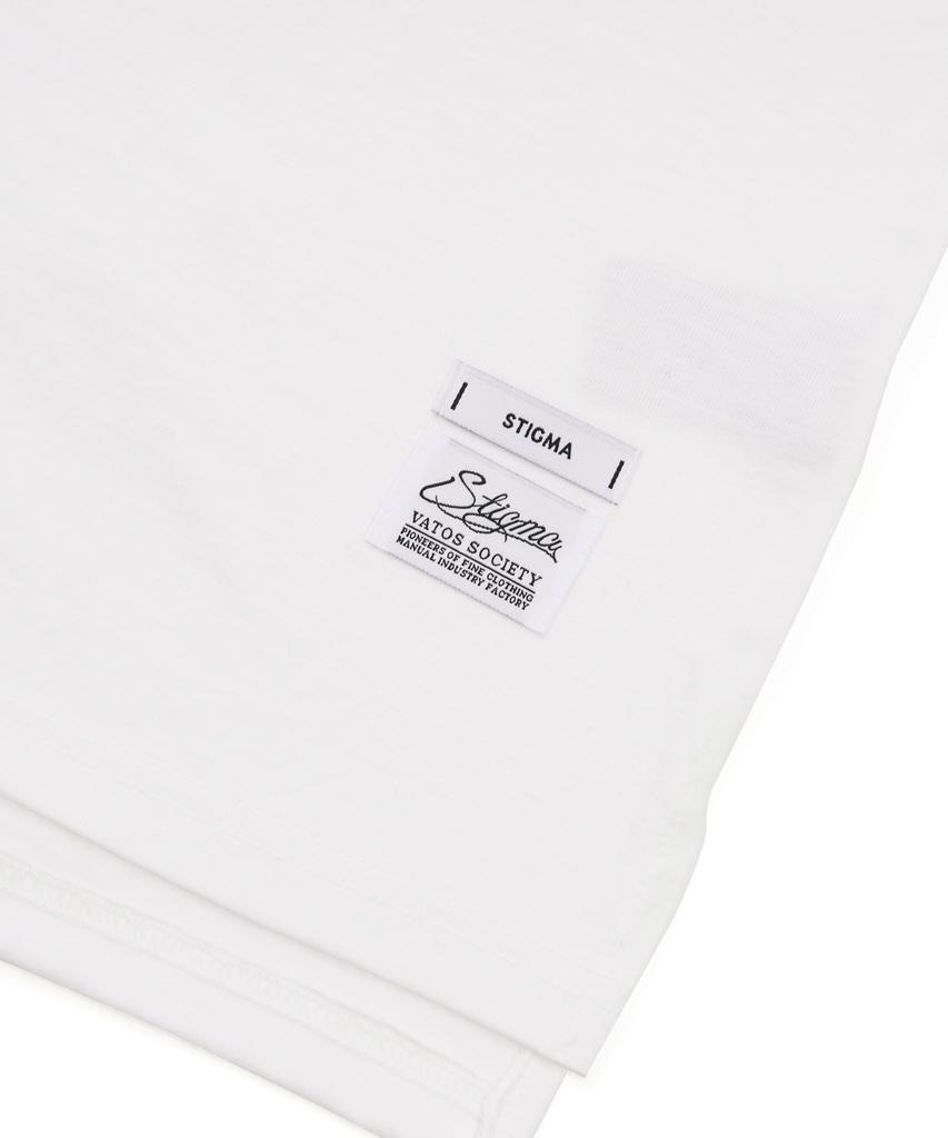 STIGMA Serif Oversized Short Sleeves T-Shirts White