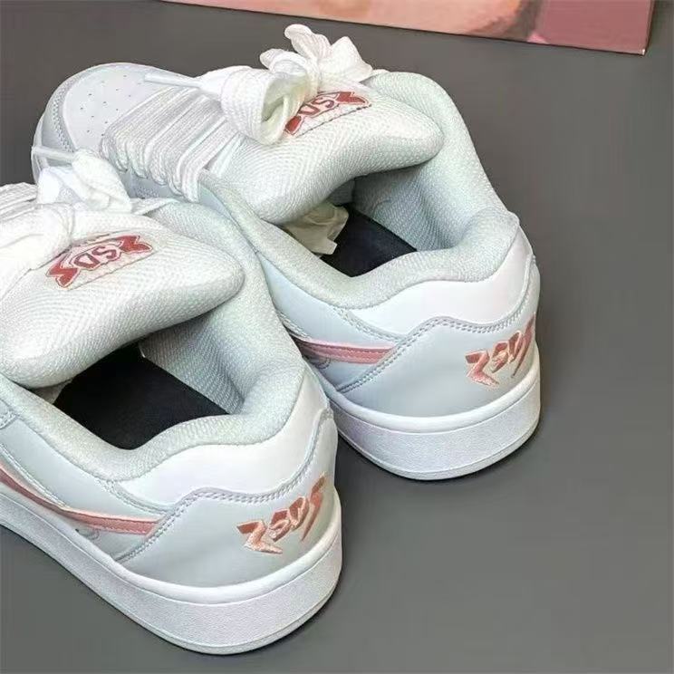 Lightning bread shoes original retro niche low-top student flat baseplate shoes