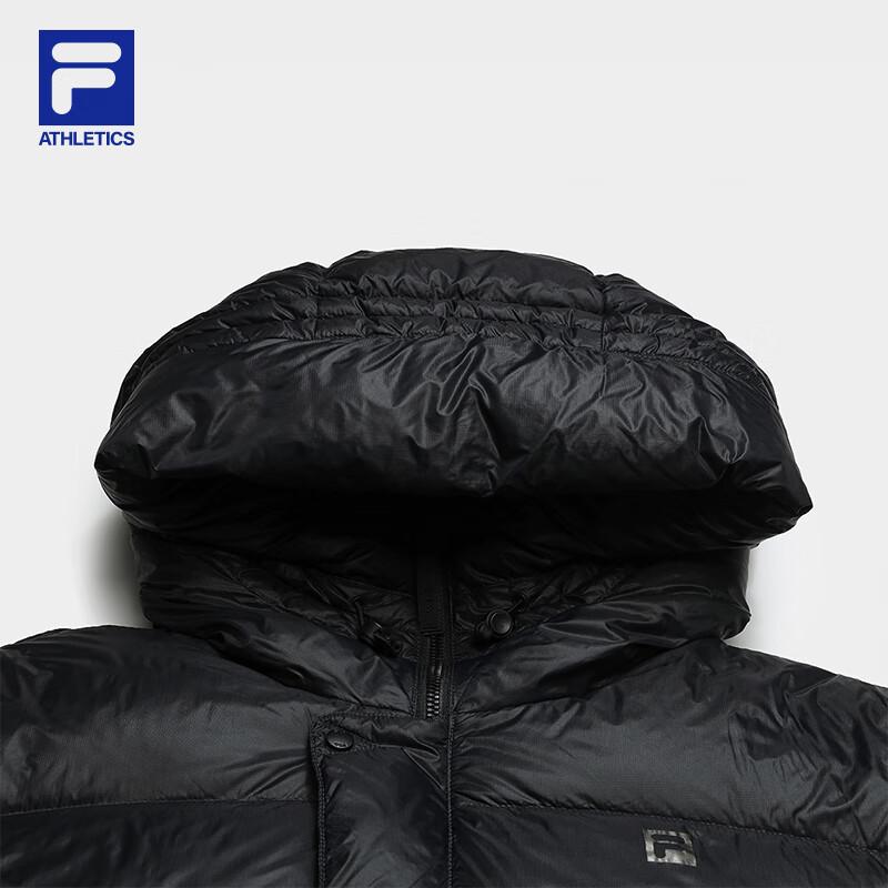 FILA Women's RGB Hooded Loose Fit Down Jacket