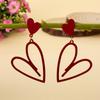 Forest Style Heart-Shaped Earrings For Women, Retro Style Design Earrings, Versatile Earrings For Daily Commuting.