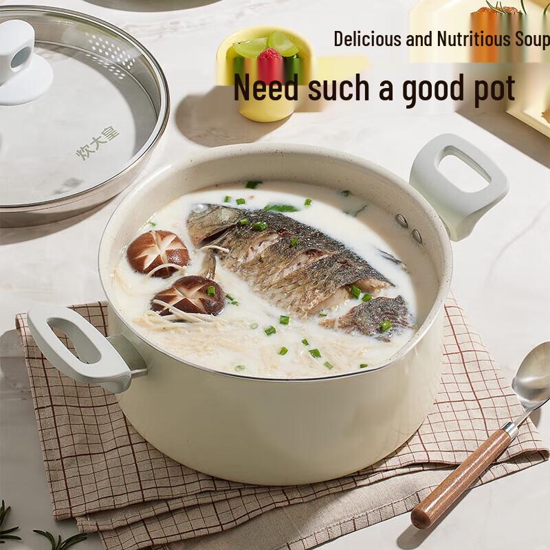 COOKER KING 22cm Non-stick Induction Soup Pot