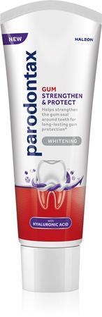 

Зубная паста Parodontax Strengthen and Protect Whitening TU прозрачный