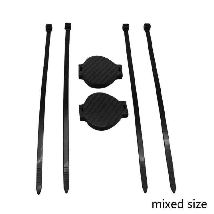 Road Bicycle Support Rack Holder for Tag Carbon-Fiber Film Anti-lost GPS Bracket