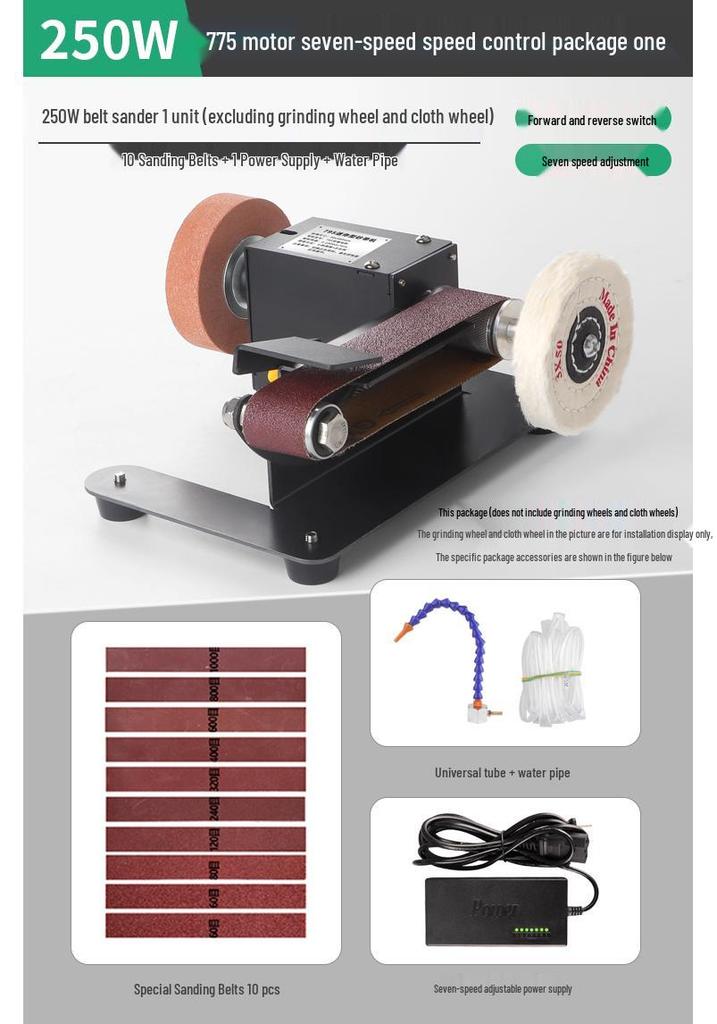 Compact Electric Knife Sharpener & Mini Belt Sander