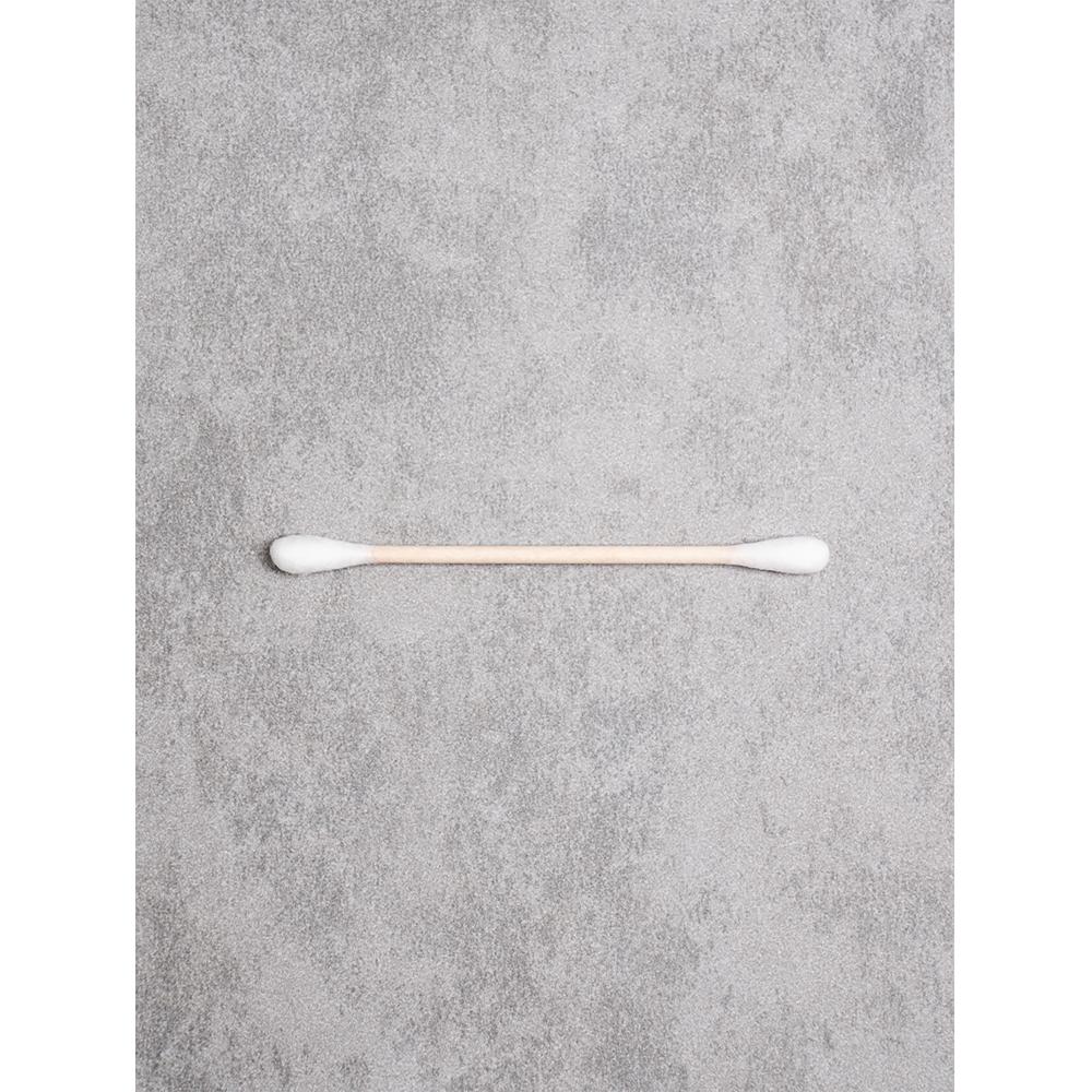 Daiso Wooden Stick Round Cotton Swabs  Pack Of 500