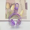 1 Piece Mobile Phone Chain Earphone Charm Backpack Hanging Decoration Cute Colorful 3D Earphones Pendant Keychain Gifts