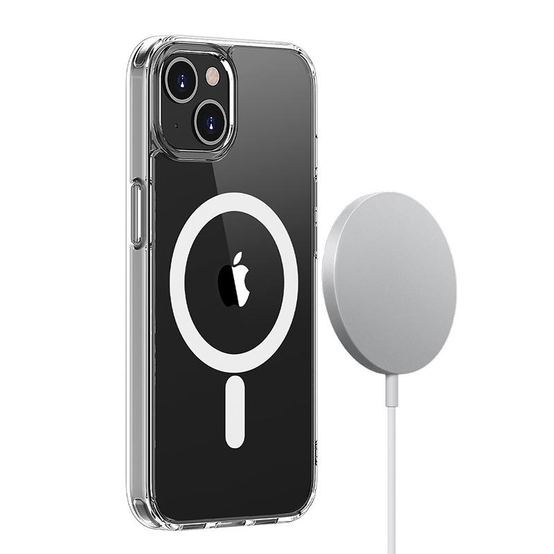 

K08 Magnetic MagSafe Case for iPhone 17 Pro Max: Transparent, Anti-Yellow, Drop-Proof. iPhone 17 Pro