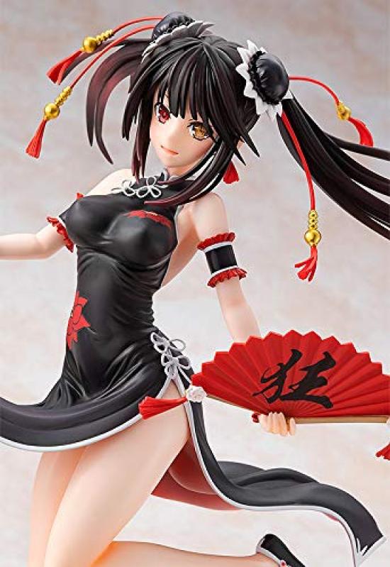 Date A Live III Kurumi Tokisaki Chinese Dress Scale Painted Finished Figure Chara-Ani Ver. 1/7 ABS&PVC