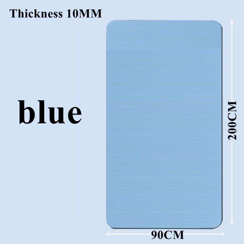 200/185×80/90Cmyoga Mat Travel Fitness Exercise 10Mm Thicknesses For Yoga Pilates Floor Workouts Thicken Widen Moisture-Proof