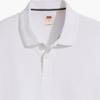 Levis Casual Comfortable Solid Color Short Sleeve Polo Shirt Men Polo Shirts Bright-White A7249-0000
