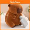 Adorabile Capibara Scaldamani Peluche Cuscino Giocattolo Morbido Per L'Inverno Abbracci e Comfort