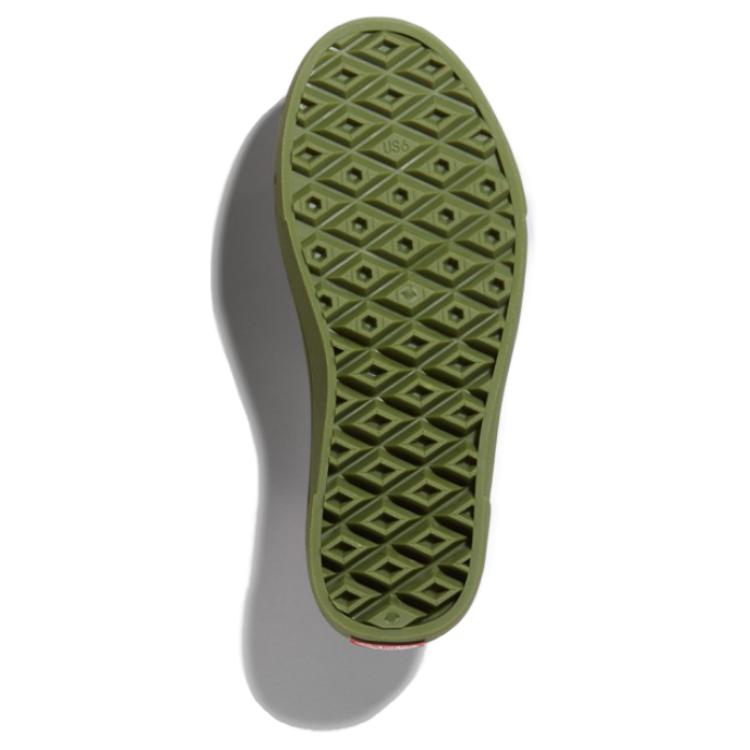 Vans Mte Comfortable Durable Slip-On Shoes Unisex Shoes Green VN000CW8BD41