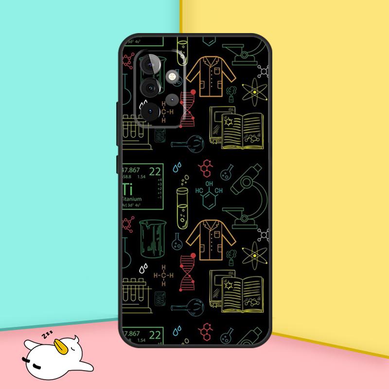 Chemistry Laboratory Phone Case For Samsung Galaxy A15 A25 A35 A55 A53 A33 A13 A52 A32 A12 A51 A71 A14 A34 A54