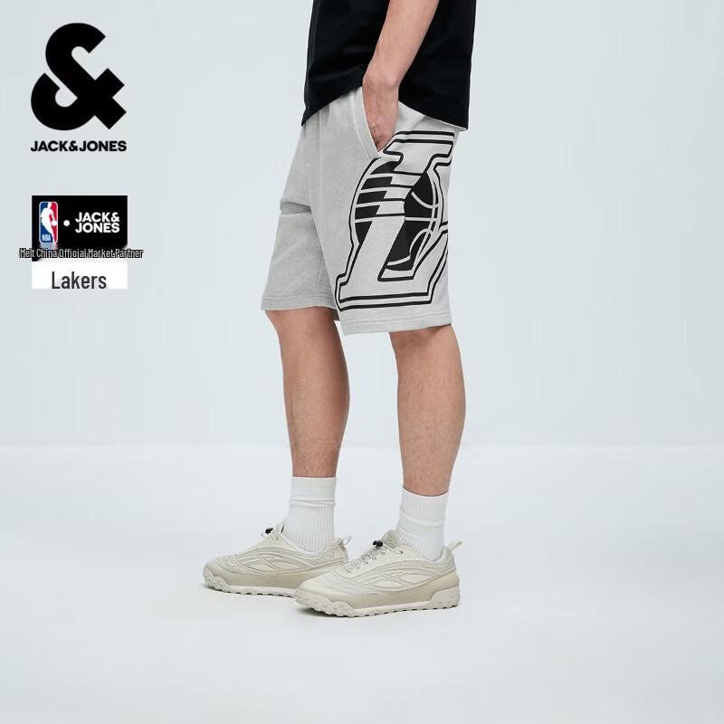 Jack & Jones Men s NBA Lakers Co-branded Casual Sport Shorts L
