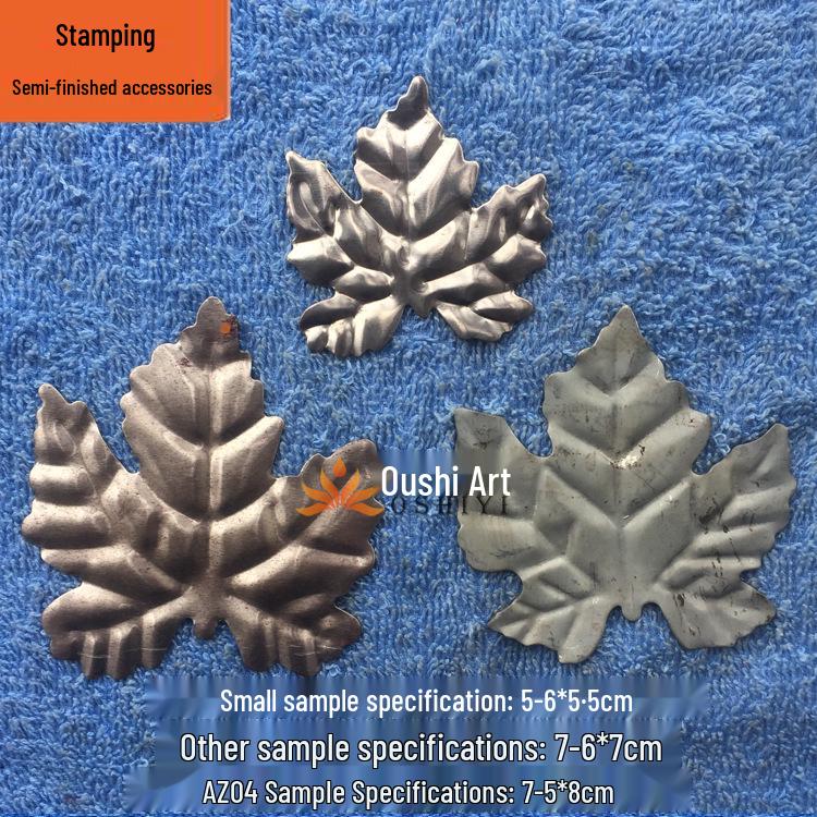 Wrought Iron Accents: Leaves & Flowers – A204 Grape Leaves (Large, Medium, Small)