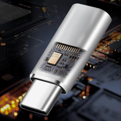8-Pin auf USB-C-Adapter für Telefon 15/16 Unterstützung von Laden & Datenübertragung, Typ-C-Ladegeräteanschlüsse 8-Pin auf USB-C