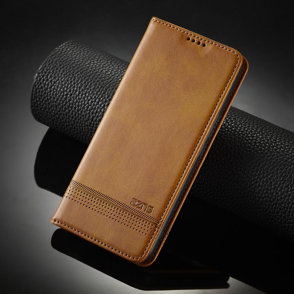 Luxury magnetic attraction case for OPPO A32 A53s A11s / A33 A53 2020 simplicity phone cover wallet case card slots quality AZNS
