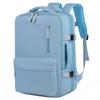 Unisex High-Capacity Travel Backpack: Expandable Laptop & College Bookbag