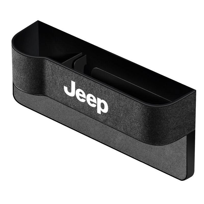 Car Seat Gap Storage Box Universal Seat Box Auto Organizer For Jeep TRAILHAWK COMMANDER LIBERTY Wrangler Lanyard Car Accessories AKT1