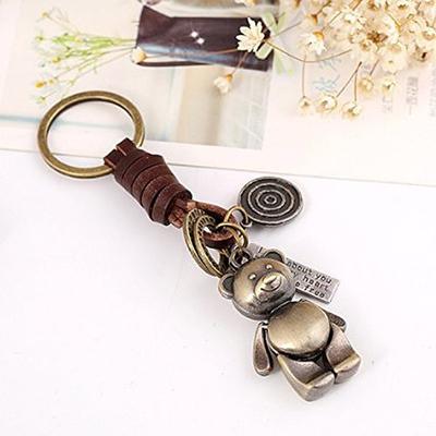 Lovely Pig Schlüsselanhänger mit LED-Licht Animal Sound Keychain Keyring Nett
