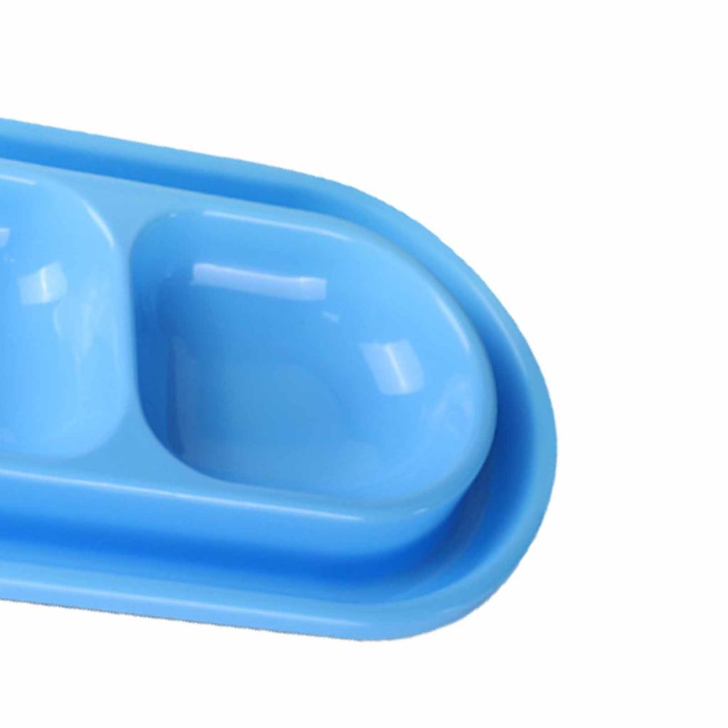 Outdoor Katzenfressnapf Mehrzweck Wasserdicht Regensicher Insektensicher Tragbar Haustier Doppelnapf für