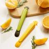 PP and ABS Orange Peeling Instrument Comfortable Handle Citrus Peeling Tool Space Saving Skinner with Hanging Hole