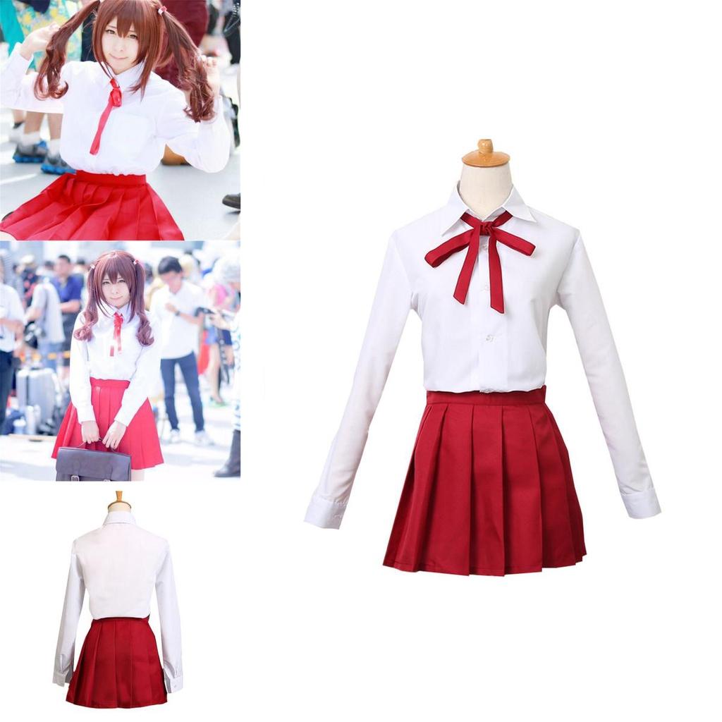 Vibrant Himouto! Umaru-chan Umaru Doma Girls School Uniform Skirt Dress For Anime Fans