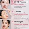 Maschera al Collagene Notturna con DNA di Salmone PDRN Maschera Viso per Pelle Luminosa come Vetro Elasticità Idratazione Rassodante Levigante Skincare Coreana