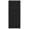 Sideboard 2 pcs Black Oak Effect 30 x 30 x 70 cm