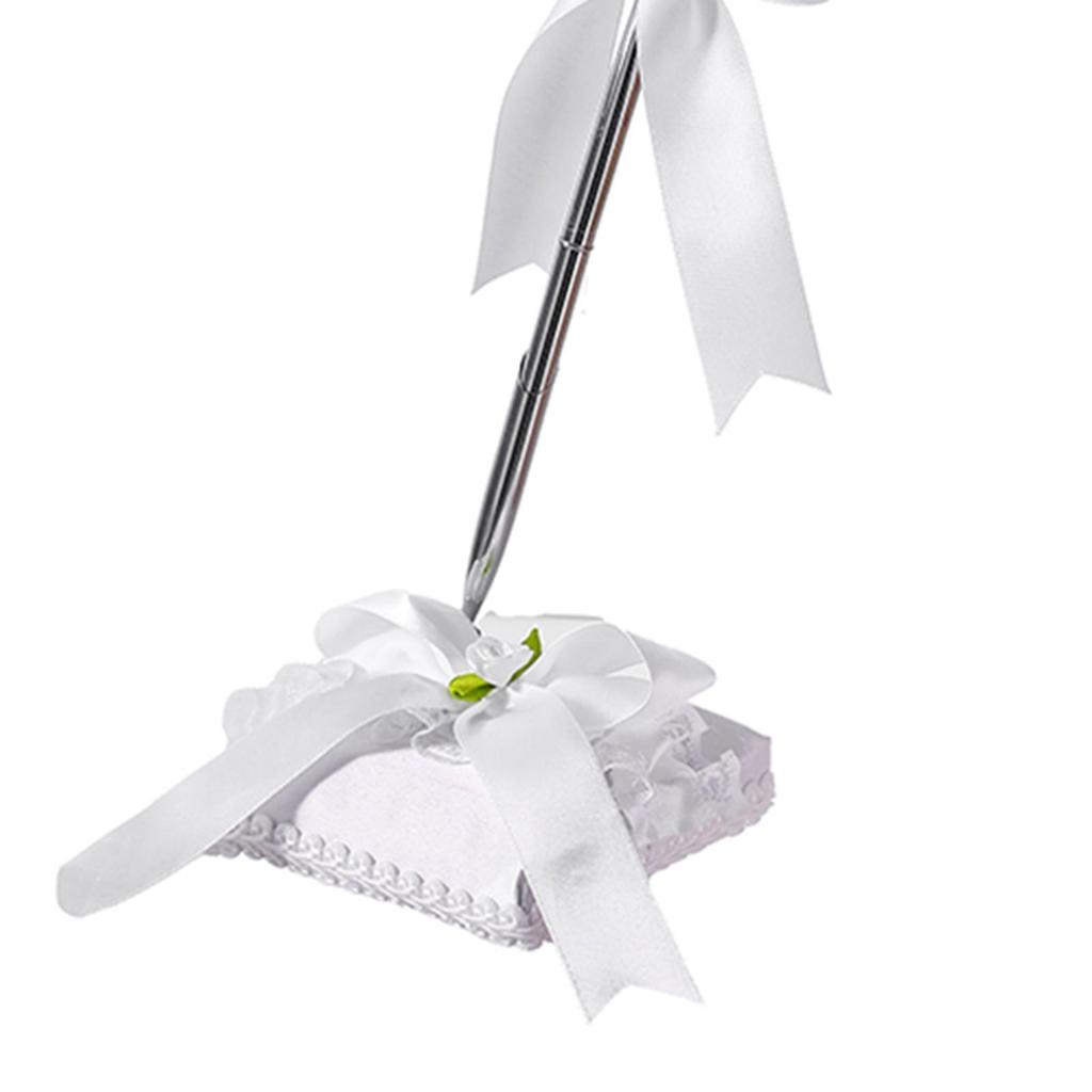 Wedding Pen with Stand Writing Feather Ballpoint Writing Pen Feather Pen for