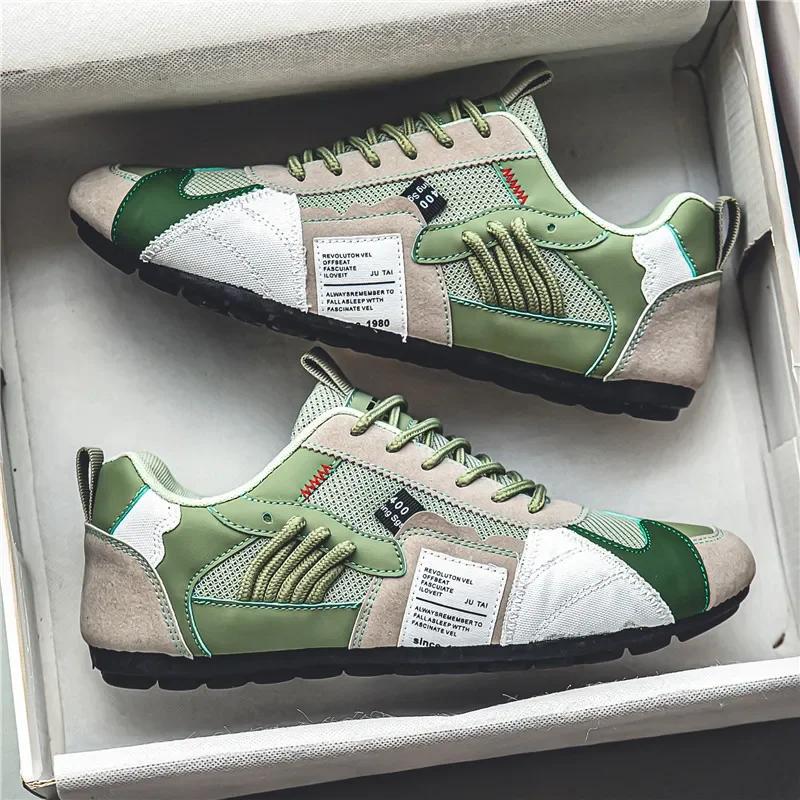 Trendy Men's Shoes Casual Sneakers Spring and Summer Fashionable Lightweight, Durable Shoes Breathable Skateboard Sneakers