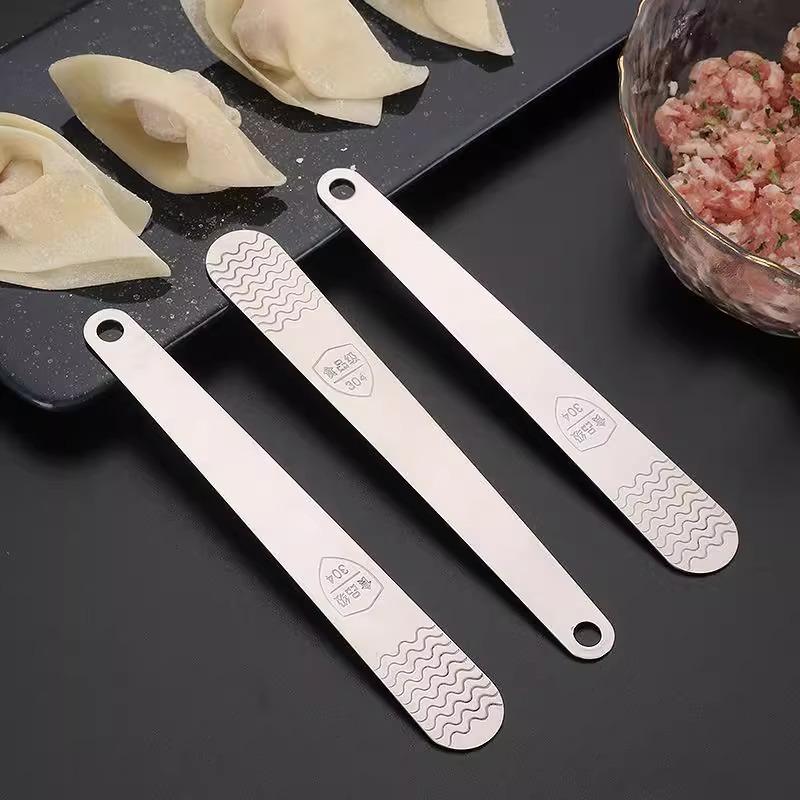 304 Stainless Steel Filling Scoop for Making Dumplings, Noodle Dumplings and Wonton Filling Mixing Spoon, Filling Scoop