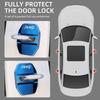 4PCS Car Logo Car Styling Door Lock Cover For Jeep Wrangler Compass Renegade Commander Wrangler Patriot Liberty Auto Accessories AMU1