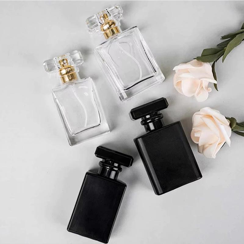 10Pcs 30/50Ml Perfume Bottle Gold Silver Empty Bottle Spray Bottle Portable Perfume Dispensing Bottles