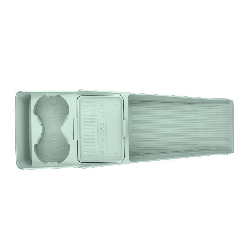 Compatible with Dongfeng 25: Nano 06 Center Console Storage Organizer & Glasses Holder