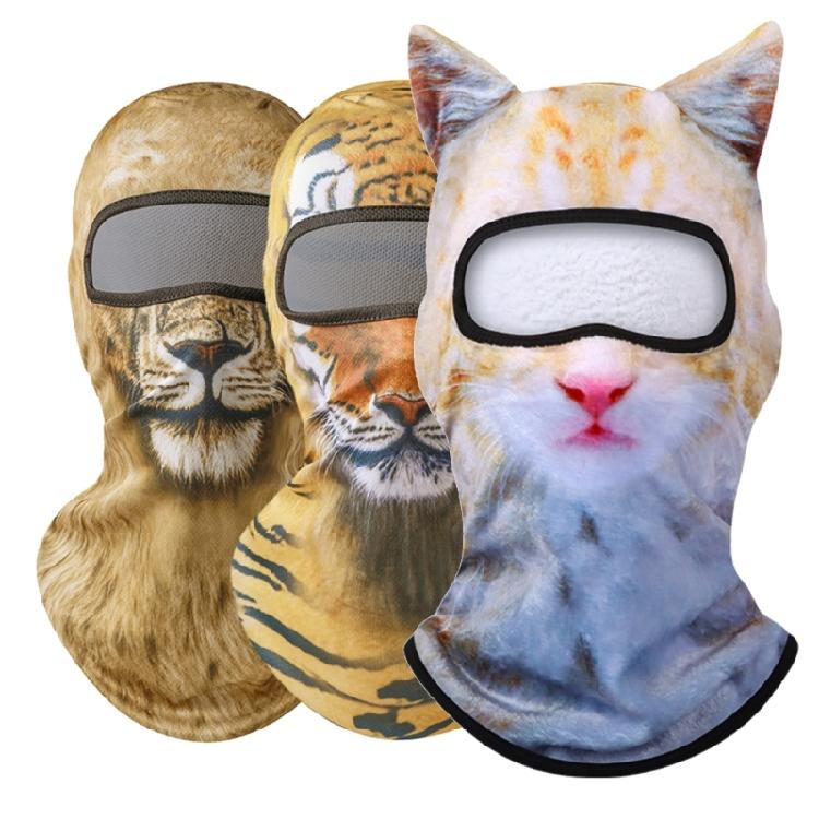 Windproof Neck Scarf Headwear Face Cover Polyester Tube Scarf Bandana Face Mask