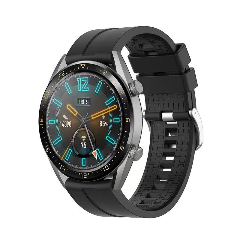 20mm 22mm Silicone Band for Huawei Watch GT5 Pro/GT5 4 3 2e 46mm Sport Bracelet for Samsung Galaxy Watch 4 5 6 7 44mm 40mm Strap