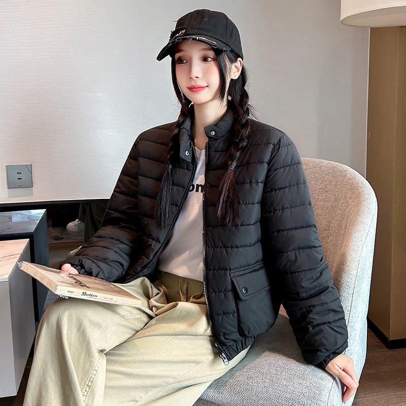 Thin Short Jacket Autumn and Winter New Down Cotton-padded Jacket Loose Small Cotton-padded Jacket
